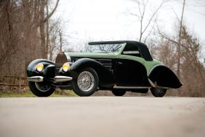 Bugatti Type 57C Aravis Cabriolet by Gangloff 1938 года